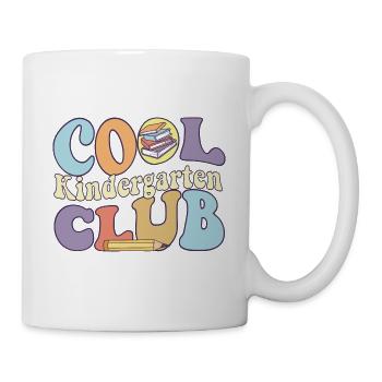 Cool Kindergarten Club Teacher Student Back To - Tasse - Weiß - Rechts