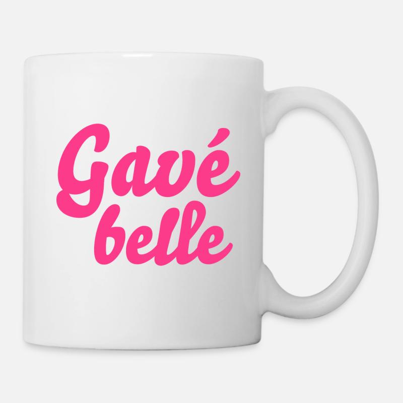 Gavé expression Bordeaux France - Mug blanc - blanc