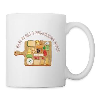 I Want To Eat A Car-Coochie Board I Love - Mug - white - Right