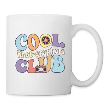 Cool Photographers Club Caméra Photography Squad - Mug blanc - blanc - Droite