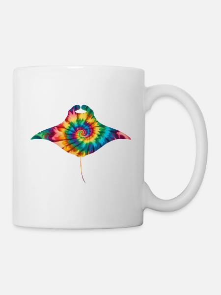 Mantarochen Tie Dye - Tasse - Weiß