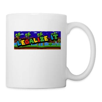 Retro 8-Bit Statement - Tasse - Weiß - Rechts