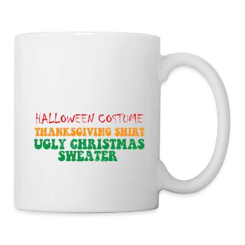 Due To Inflation This Is My Halloween - Tasse - Weiß - Rechts