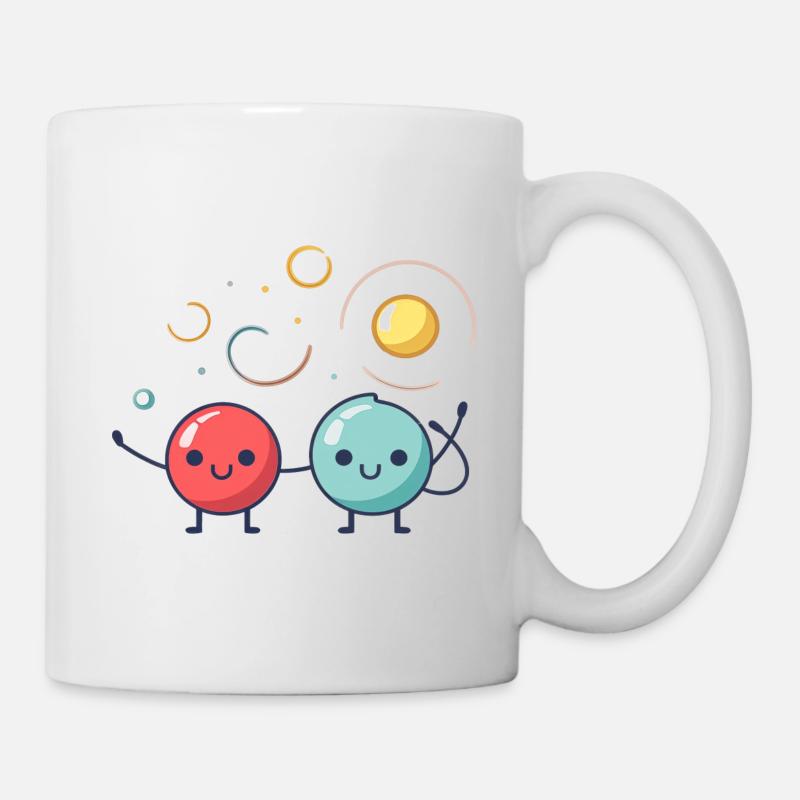 Billes mignonnes - Mug blanc - blanc
