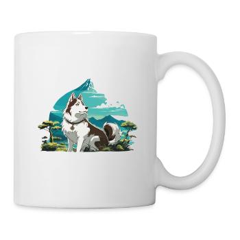 Anime / Comic / Japanisch / Zeichentrick / Cartoon - Tasse - Weiß - Rechts