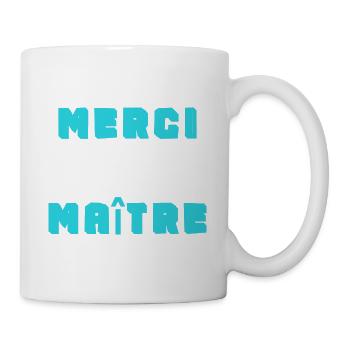 MASTER. THANK YOU. THANK YOU, MASTER. MASTER. MASTER GIFT - Mug - white - Right