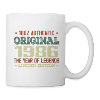 Légende Depuis 1986 Né en 1986 - 38e Anniversaire - Mug blanc - blanc - Droite