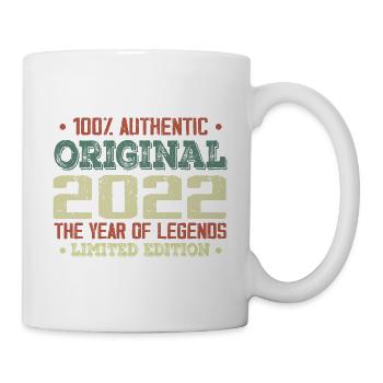 Legend since 2022 Born in 2022 - 2nd Birthday - Mug - white - Right