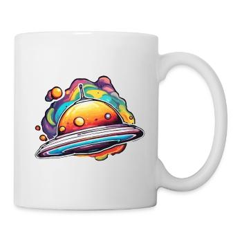Alien / Spaceship / UFO / Area 51 / All / Mars - Mug - white - Right