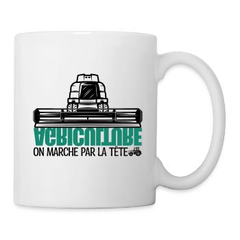 French farmers, farmer, agriculture. - Mug - white - Right