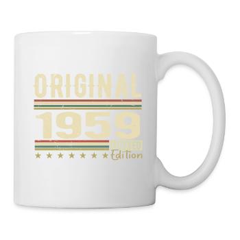 Original 1959 - Retro 1959 Geburtstagsgeschenk - Tasse - Weiß - Rechts