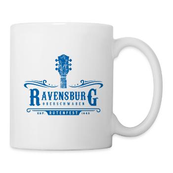 Ravensburg Rutenfest Oberschwaben - Tasse - Weiß - Rechts