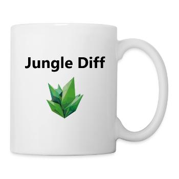 Diff League Legend Jungle Noir - Mug blanc - blanc - Droite
