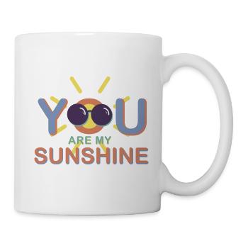 Tu es mon rayon de soleil / Motivation / Été / Soleil - Mug blanc - blanc - Droite