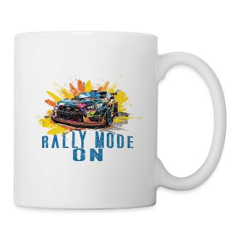 Rally Mode On - Mug - white - Right