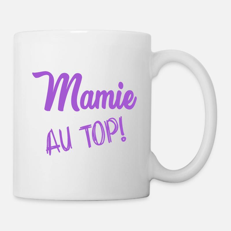 MAMAN. MAMIE - Mug blanc - blanc