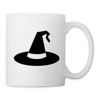Magischer Hut - Tasse - Weiß - Rechts