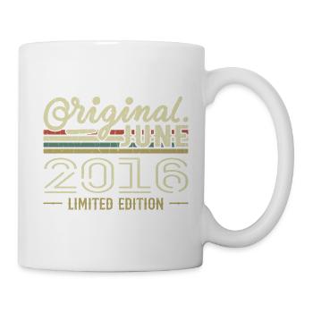 June 2016 Birthday June 2016 – Born in June 2016 - Mug - white - Right