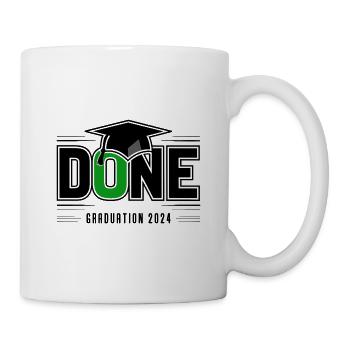Graduating Class of 2024 Graduation Ceremony School - Mug - white - Right