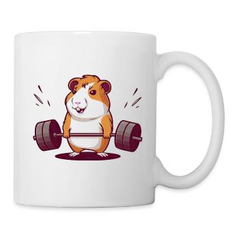 Soulevé De Terre Muscu Cochon D’Inde - Mug blanc - blanc - Droite