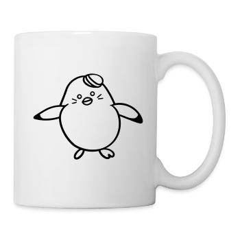 Pingouin - Mug blanc - blanc - Droite