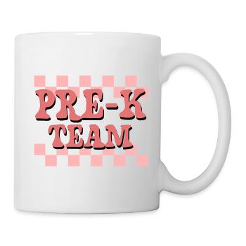 Pre-K Team - Pre Kindergarten Teacher - Mug - white - Right