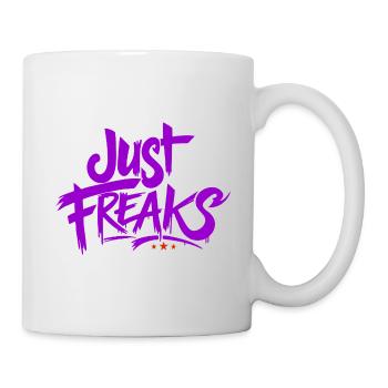 Just Freaks Pink Power Sport Fit - Just Freaks ® - Tasse - Weiß - Rechts