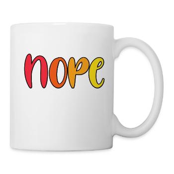 NOPE - Mug - white - Right