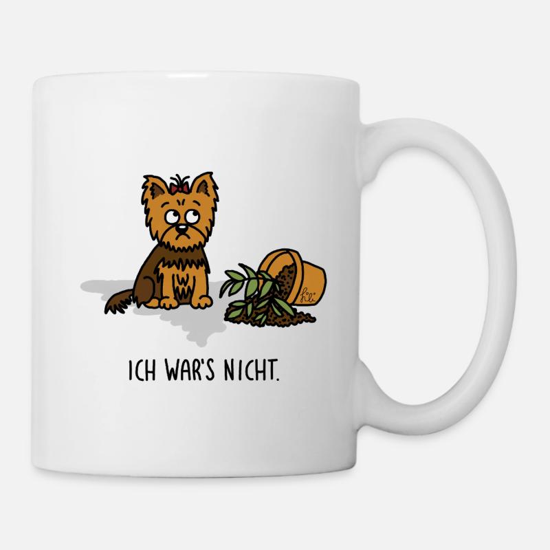 Dog Yorkshire Terrier – It wasn't me! - Mug - white