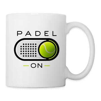 Padel-Modus an - Tasse - Weiß - Rechts