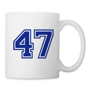 47 - Tasse - Weiß - Rechts
