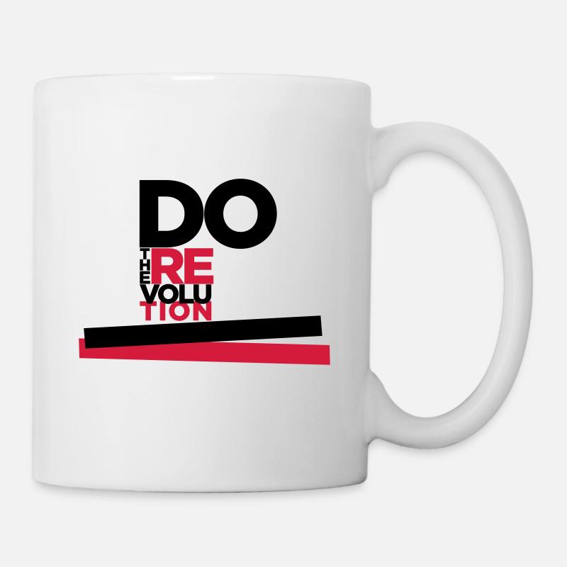 revolution - Mug blanc - blanc