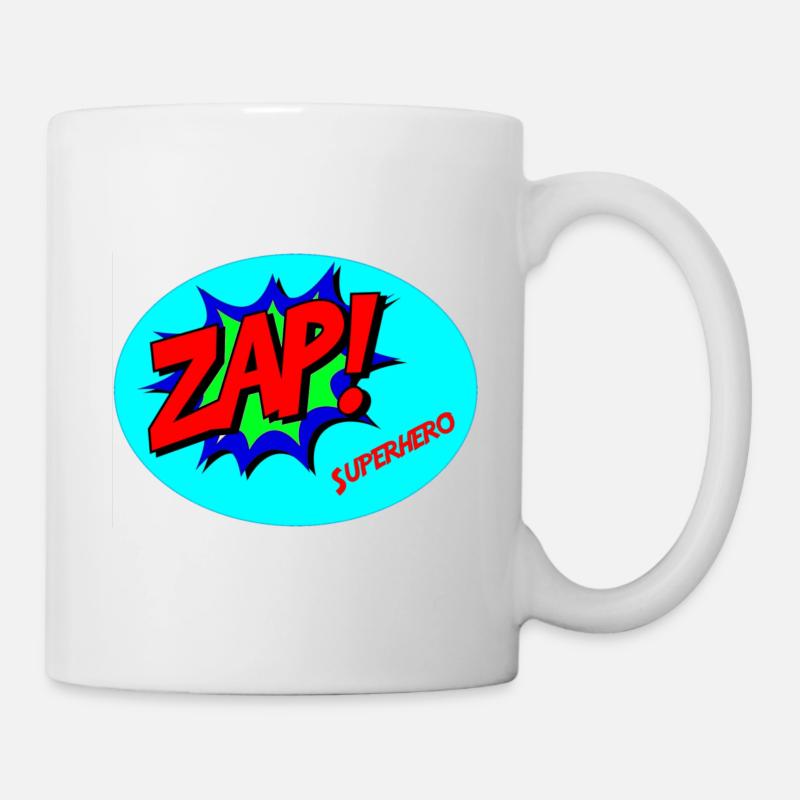 Super-héros (Super-héros) - Mug blanc - blanc