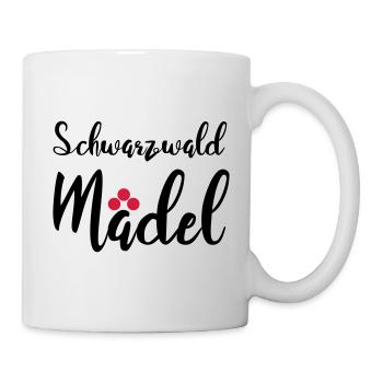 Schwarzwaldmädel - Tasse - Weiß - Rechts