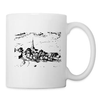 Remlingrade - Heimatstadt - Erinnerungen - Tasse - Weiß - Rechts