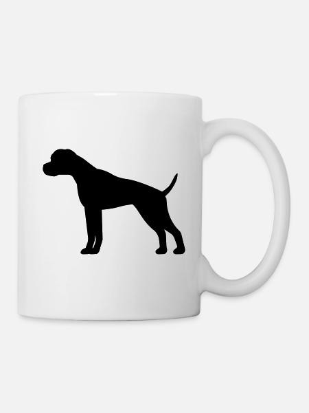 Boxer - Tasse - Weiß