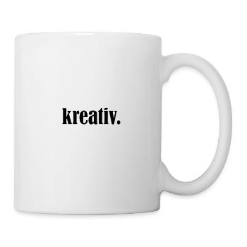 kreativ - Tasse - Weiß - Rechts