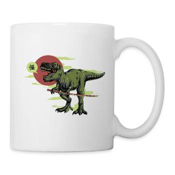 The Last Samurai in Dinosaurs. - Mug - white - Right