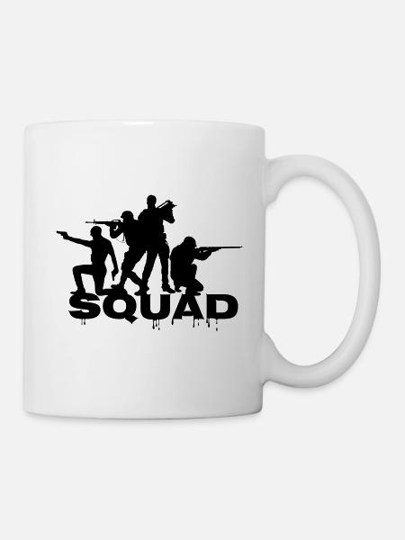 squad - Tasse - Weiß