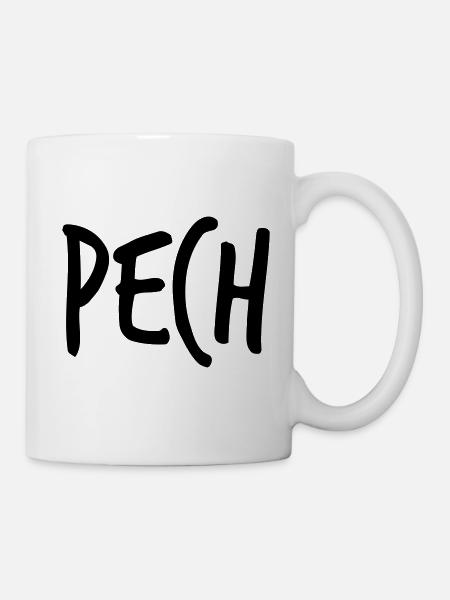 Partnerlook - wie Pech und Schwefel - Tasse - Weiß