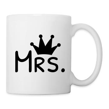 Miss Krone Braut - Tasse - Weiß - Rechts