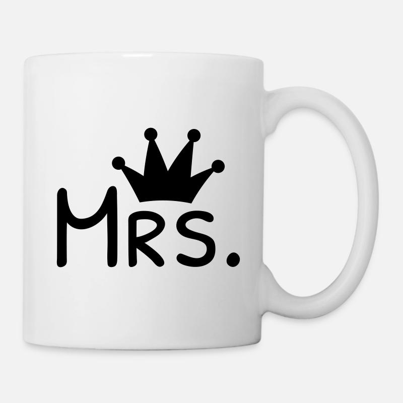 miss crown - Mug - white