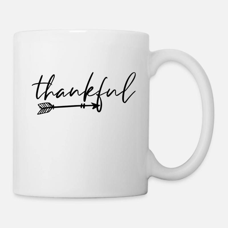 THANKFUL | DANKESCHÖN - Tasse - Weiß