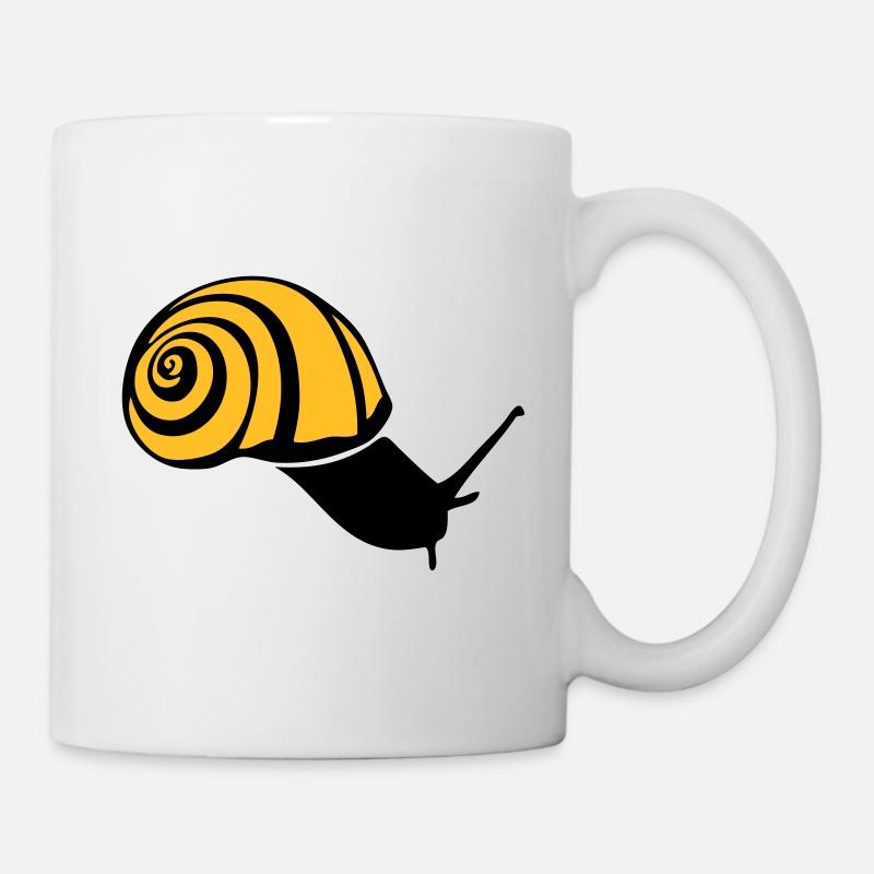 lumaca - Tazza - bianco