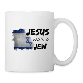 Jesus was a Jew - Mug - white - Right