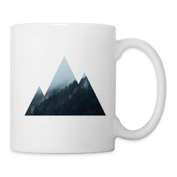 montagnes - Mug blanc - blanc - Droite