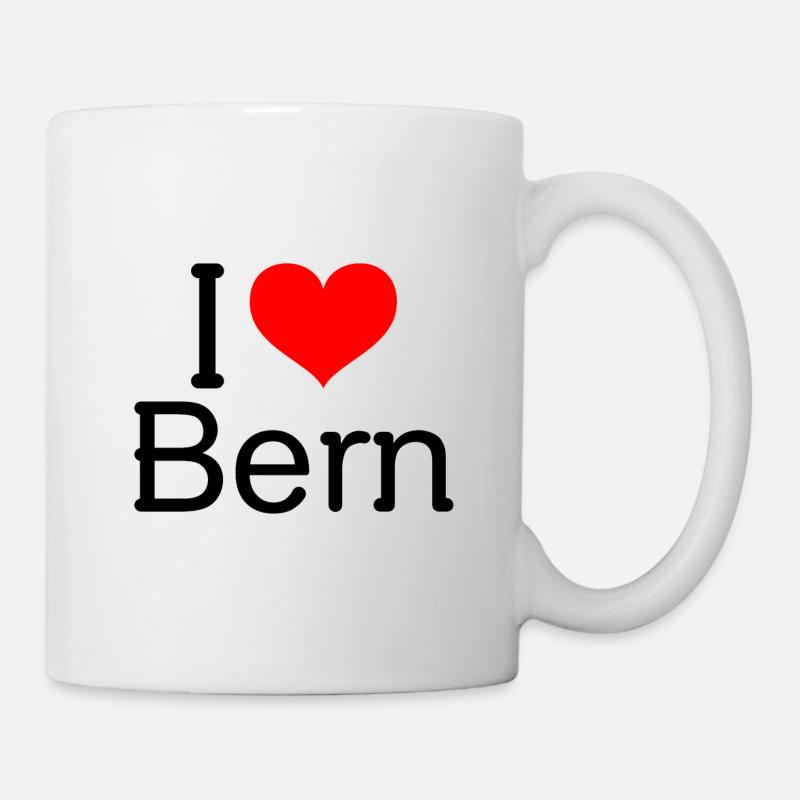 I Love Bern - Tasse - Weiß