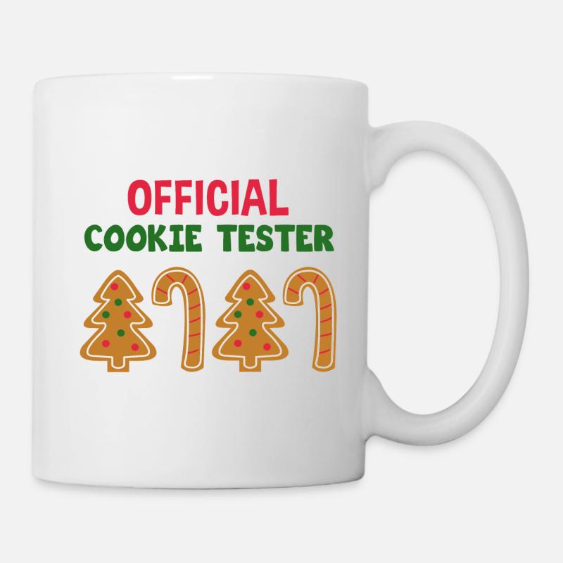 TESTEUR DE BISCUITS OFFICIEL - Mug blanc - blanc