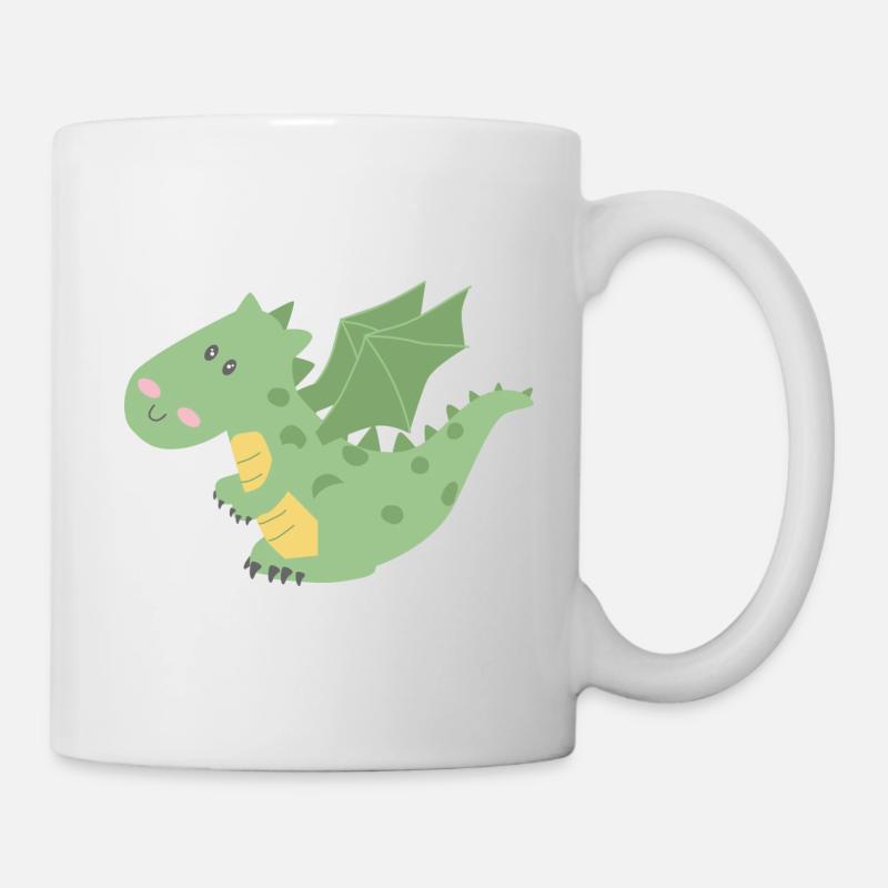 Little cute dragon - Mug - white