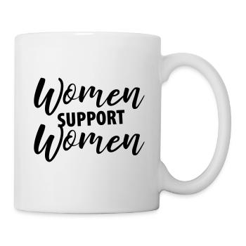 Women support Women - Mug blanc - blanc - Droite